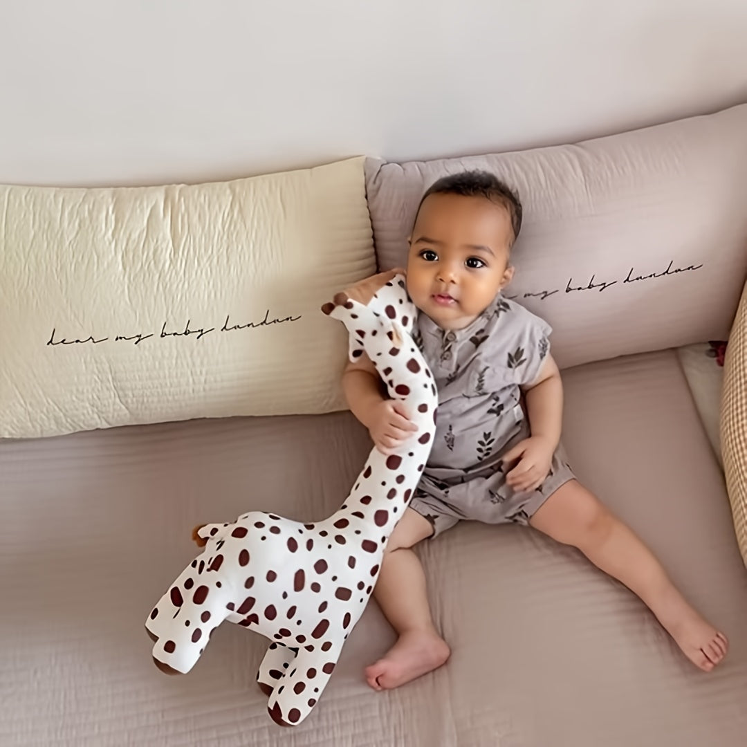 Big Giraffe Doll Long neck Deer Doll Animal Doll Baby Three dimensional Sleeping