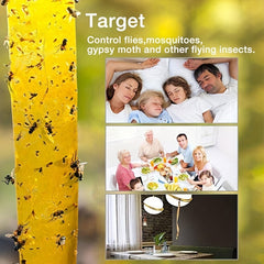 Fly Catcher Trap Sticky Fly Paper Ribbon Pest Control
