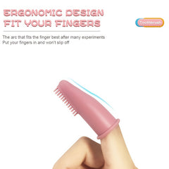 Silicone Baby Finger Toothbrush BPA-Free Infant Teeth Clean Brush