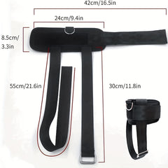 Adjustable Ankle Weights Strap For Cable Machine Dumbbell Attachment