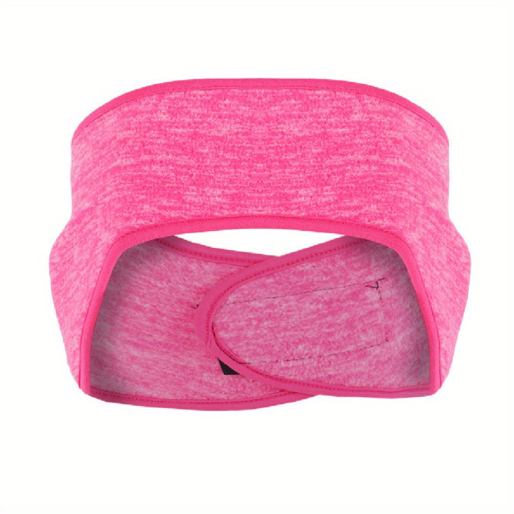 Winter Fleece Headband Sport Earmuffs Stretchy Ear Covers Ski Sweatband