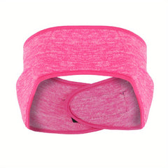 Winter Fleece Headband Sport Earmuffs Stretchy Ear Covers Ski Sweatband