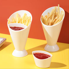 French Fries Holder Potato Chips Cup Salad Cup Snack Cup 16cm