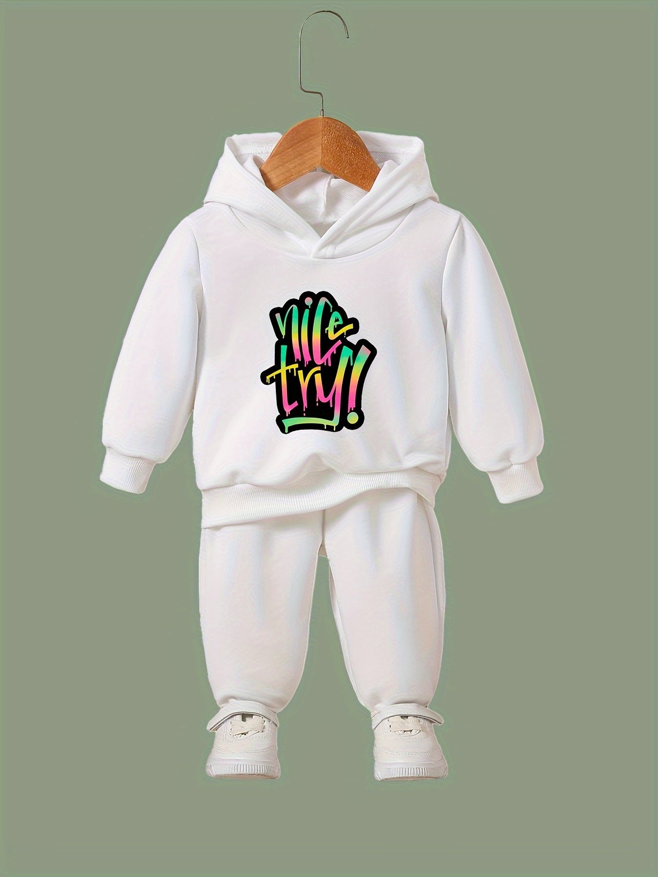 OERYUI Girls Hoodies Jogger Pants Set For Sports Spring Fall Christmas Gift Boys