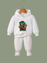 OERYUI Girls Hoodies Jogger Pants Set For Sports Spring Fall Christmas Gift Boys