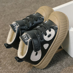 Girls Casual Comfortable Boots Anti-slip Soft Warm Walking Shoes