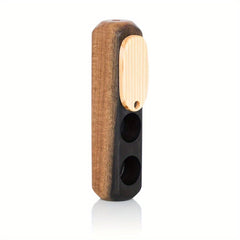 Portable Wood Cigarette Case Double Hole Double Hole With Storage