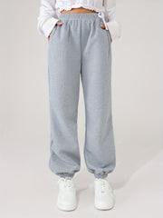 Women's High Waist Sweatpants Autumn Winter Jogger Pants