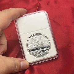 American Silvery Metal Coin Collection Gift