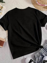 Fox Graphic Short Sleeve T shirt for Girls - Summer Gift