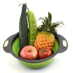 Collapsible Fruit and Vegetable Drain Basket