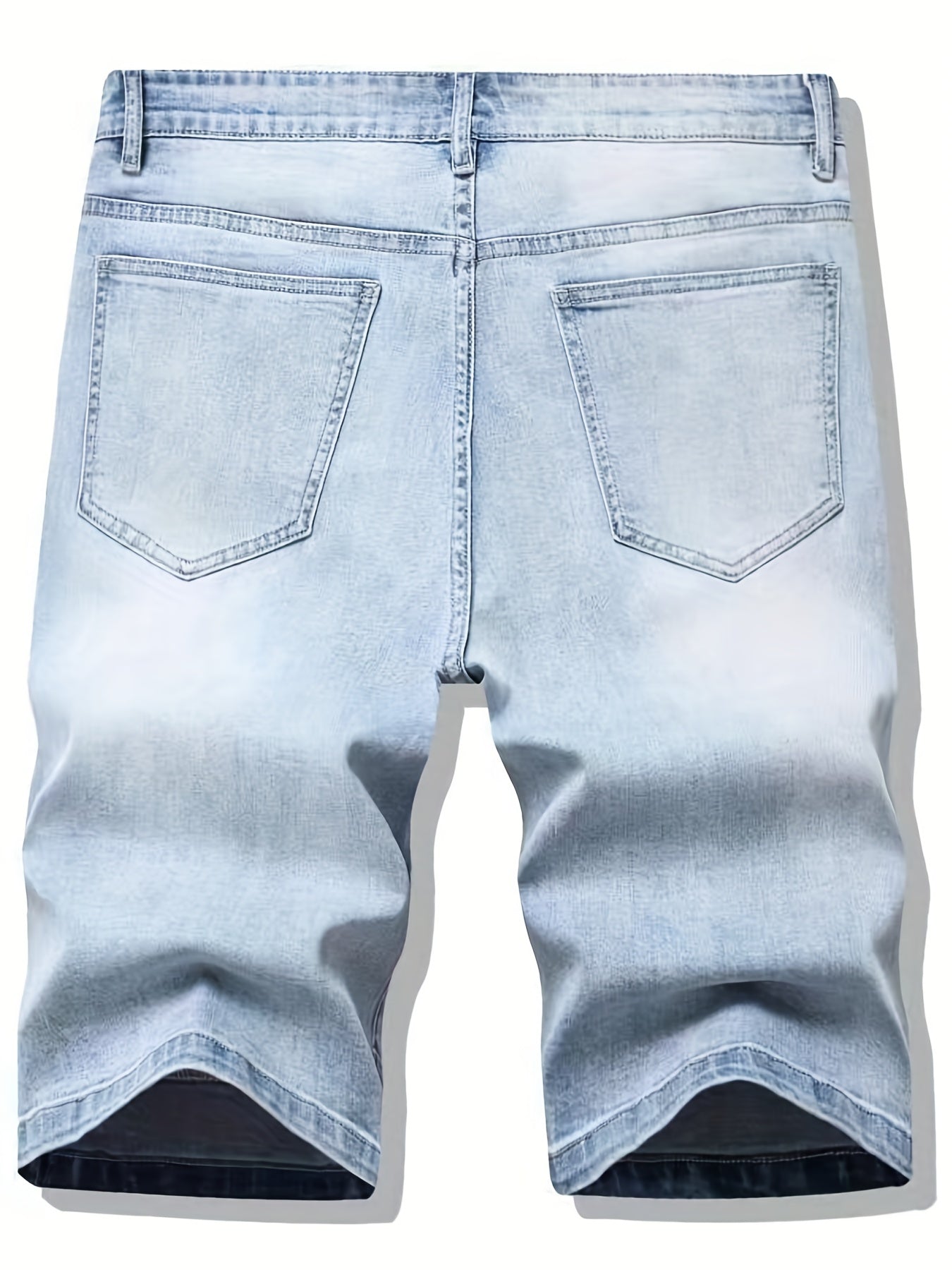 Men's Street Style Distressed Denim Shorts
