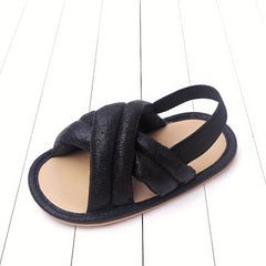 Baby Girls Slip On Slide Sandals Assorted Colors