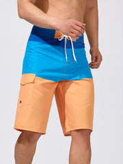 Men's Quick Dry Hawaiian Board Shorts With Pockets for Beach Pool Outdoor