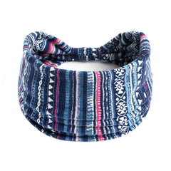 Women Elastic Headband Hair Headband Ladies Yoga Hijab Exercise Wicking Headband