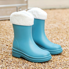 Women's Waterproof Non Slip Rain Boots Outdoor Short Boots