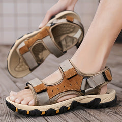 Men's Open Toe Sandals Non Slip Beach Shoes Summer