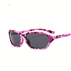 Pink Y2K Sunglasses Women Gradient Polarized Sports Eyewear