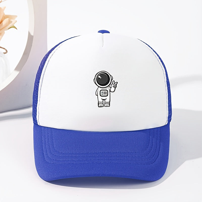 Cartoon Astronaut Baseball Cap Sun Protection Hat
