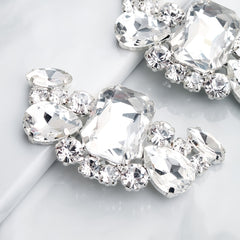 Crystal Shoe Buckles Women Shoe Clips DIY Wedding Party
