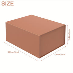Magnetic Closure Gift Box 22x17x10 cm - Ideal for Father's & Mother's Presents