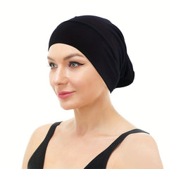 Lace Up Head Scarf Turban Cap for Women