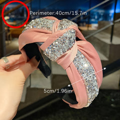 Wide Brim Knotted Headband Vintage Hair Accessories