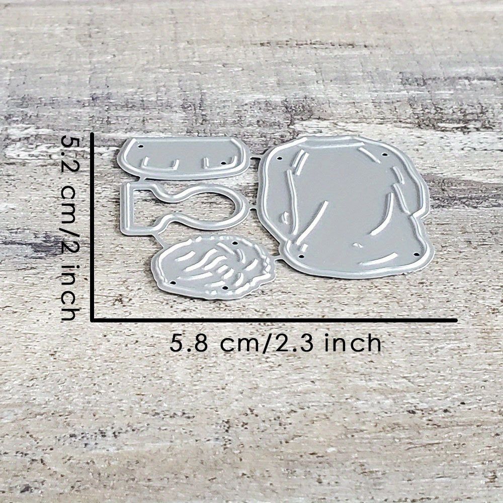 Catlove Backdrop Dog Metal Cutting Dies Scrapbooking Stencil DIY Craft