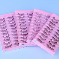 Fluffy Faux Mink Lashes Natural Look 10Pairs