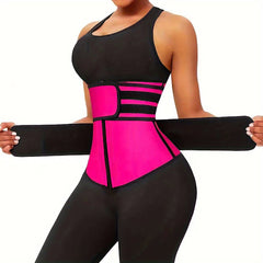 Zipper Waist Trainer Tummy Control Girdle Belt