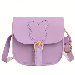 Kids PU Leather Crossbody Bag Small Coin Purse For Girls