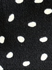 Polka Dot Puff Sleeve Maxi Dress