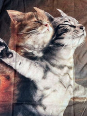 Kids 3D Kitty Graphic T-shirt Short Sleeve Tee for Boys and Girls
