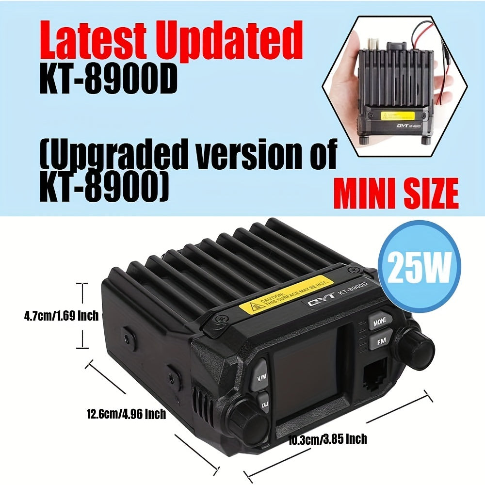Dual Band Car Radio Mobile Transceiver Walkie Talkie