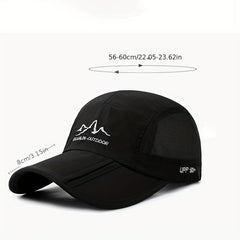 Summer Men's Quick-drying Baseball Cap Outdoor Sports Sunshade Hat