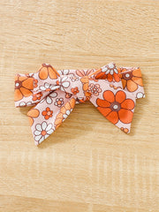 Autumn Baby Daisy Graphic Sweatshirt Set