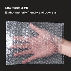 100pcs Transparent Bubble Packaging Bags Polyethylene Mailing Bags