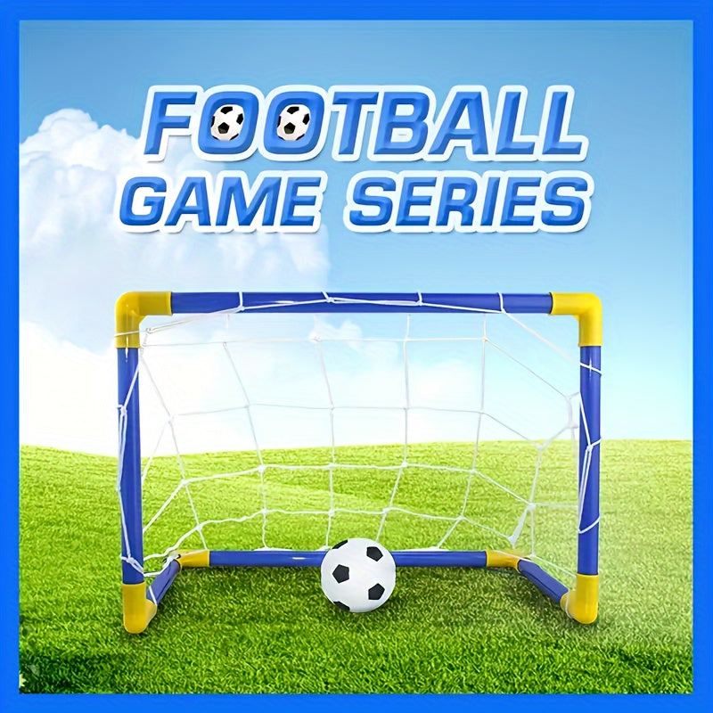 Portable Soccer Goal Set Indoor & Outdoor Durable Football Playing Kit