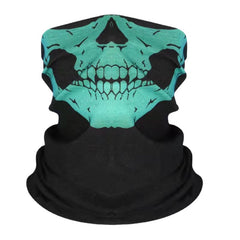 Windproof Halloween Skull Face Scarf Mask