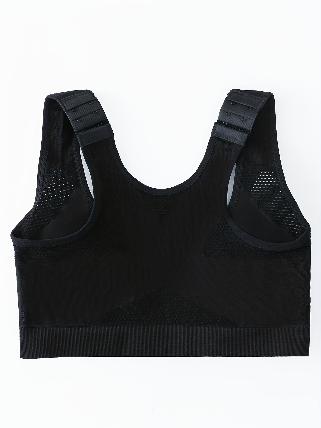 Front Buckle Sports Bra Comfy & Breathable Tank Bra