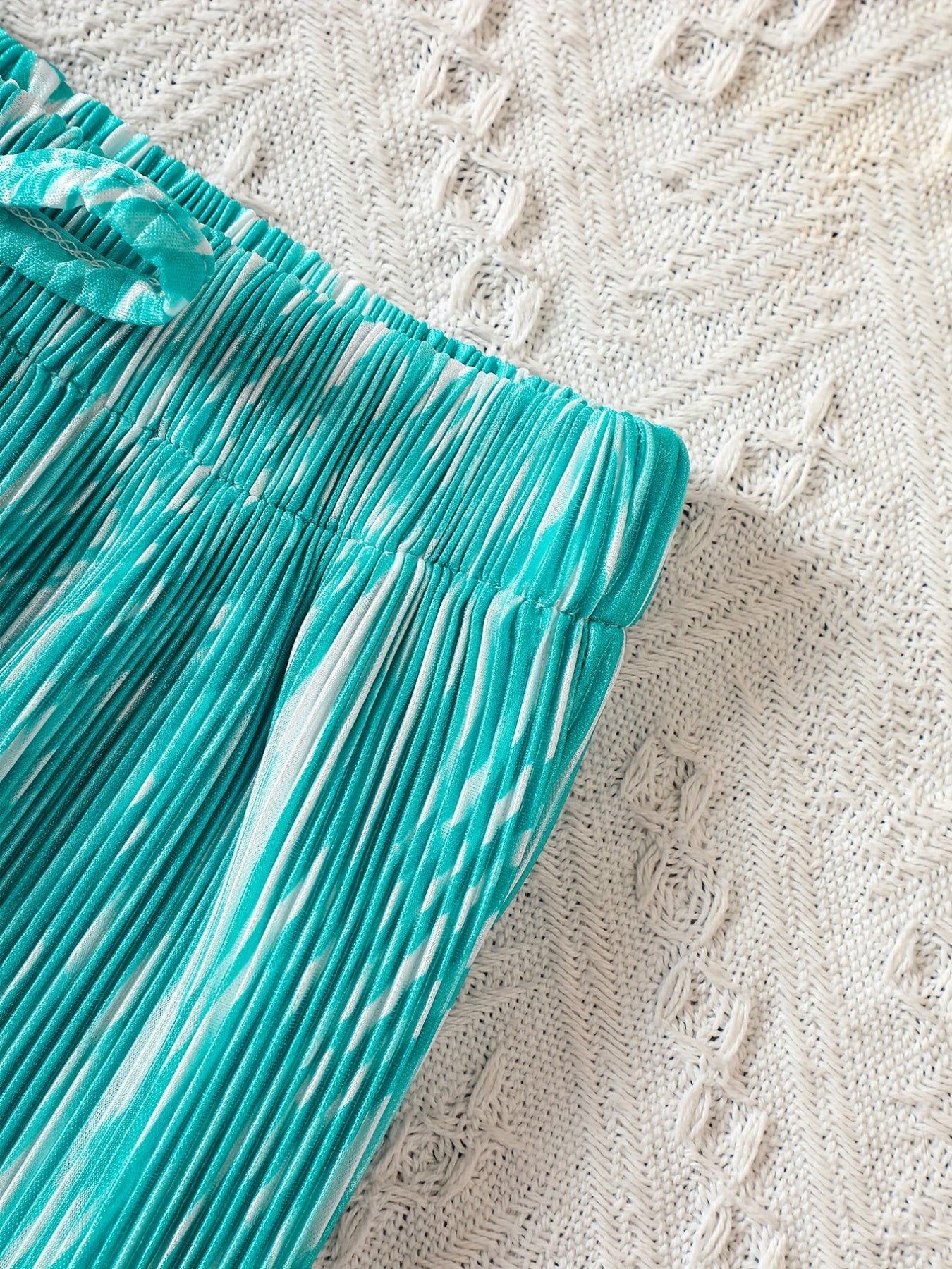 Toddler Girls Tie Dye Wide Leg Pants