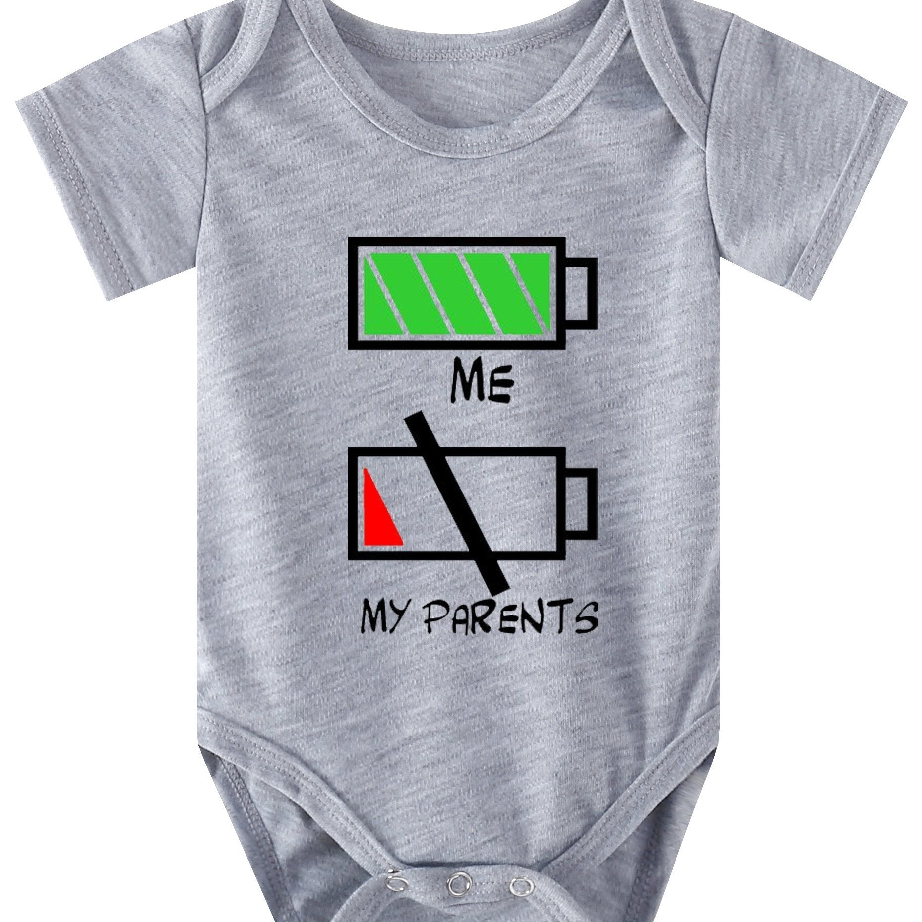 Baby Boys Graphic Short Sleeve Bodysuit for Summer
