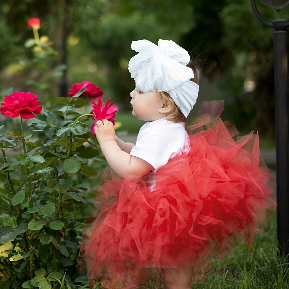 3 Piece Baby Girls Hair Bands Set Soft & Elastic Gift Idea