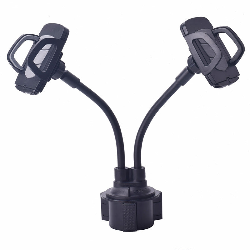 Universal Magnetic Car Cup Holder for 2 Phones 360u00b0 Rotation