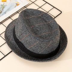 Unisex Sunshade Wide Brim Fedora Hat for Party