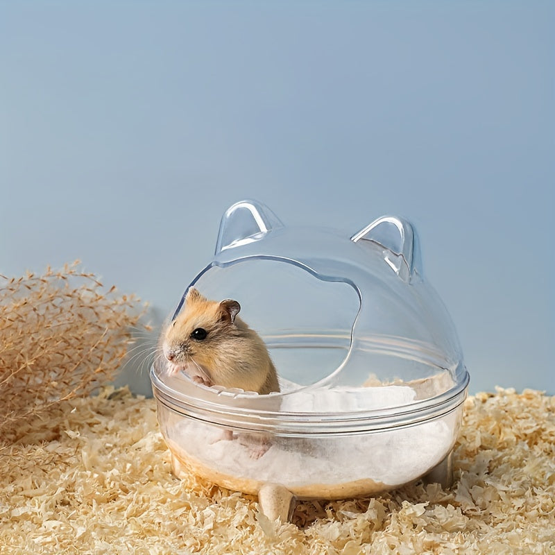 Hamster Sand Bath Bathroom Small Animal Toilet Large Space Shower Room