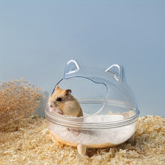 Hamster Sand Bath Bathroom Small Animal Toilet Large Space Shower Room