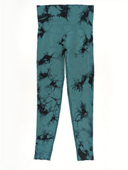 Tie Dye Butt Lifting Yoga Pants High Stretch Leggings