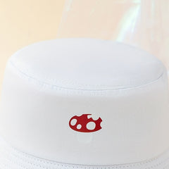 Mushroom Printed Bucket Hat Unisex Couple Fisherman Cap