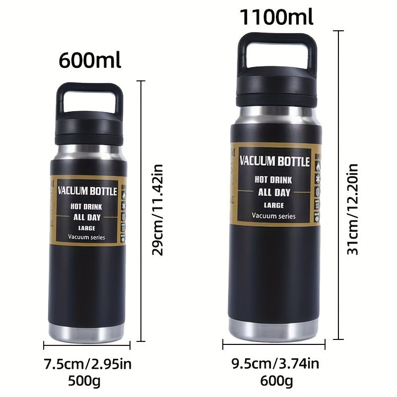 Stainless Steel Insulation Cup 600ml 1100ml Leakproof Water Bottle